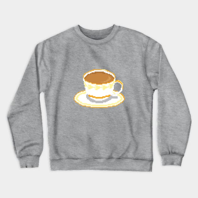 Chai Tea Cup with Saucer Crewneck Sweatshirt by toffany's